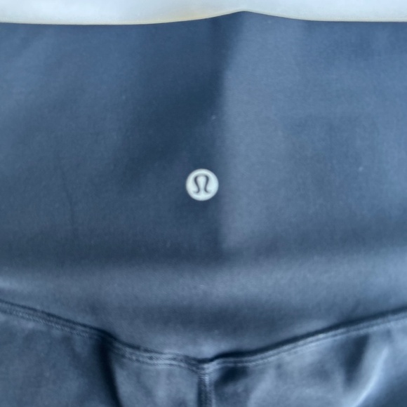 Lululemon Black High Rise Short Leggings size 6 - Picture 8 of 11